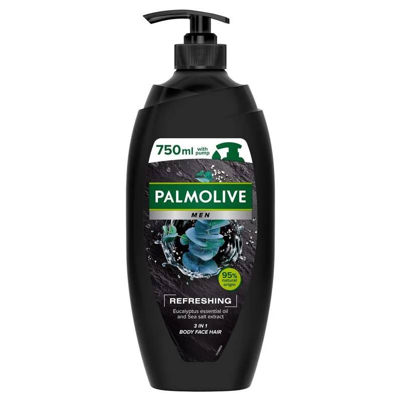 Palmolive Men, żel pod prysznic Refreshing 3w1, 750 ml