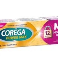 Corega Power Max Mocowanie + Komfort, krem mocujący do protez, smak neutralny, 40 g