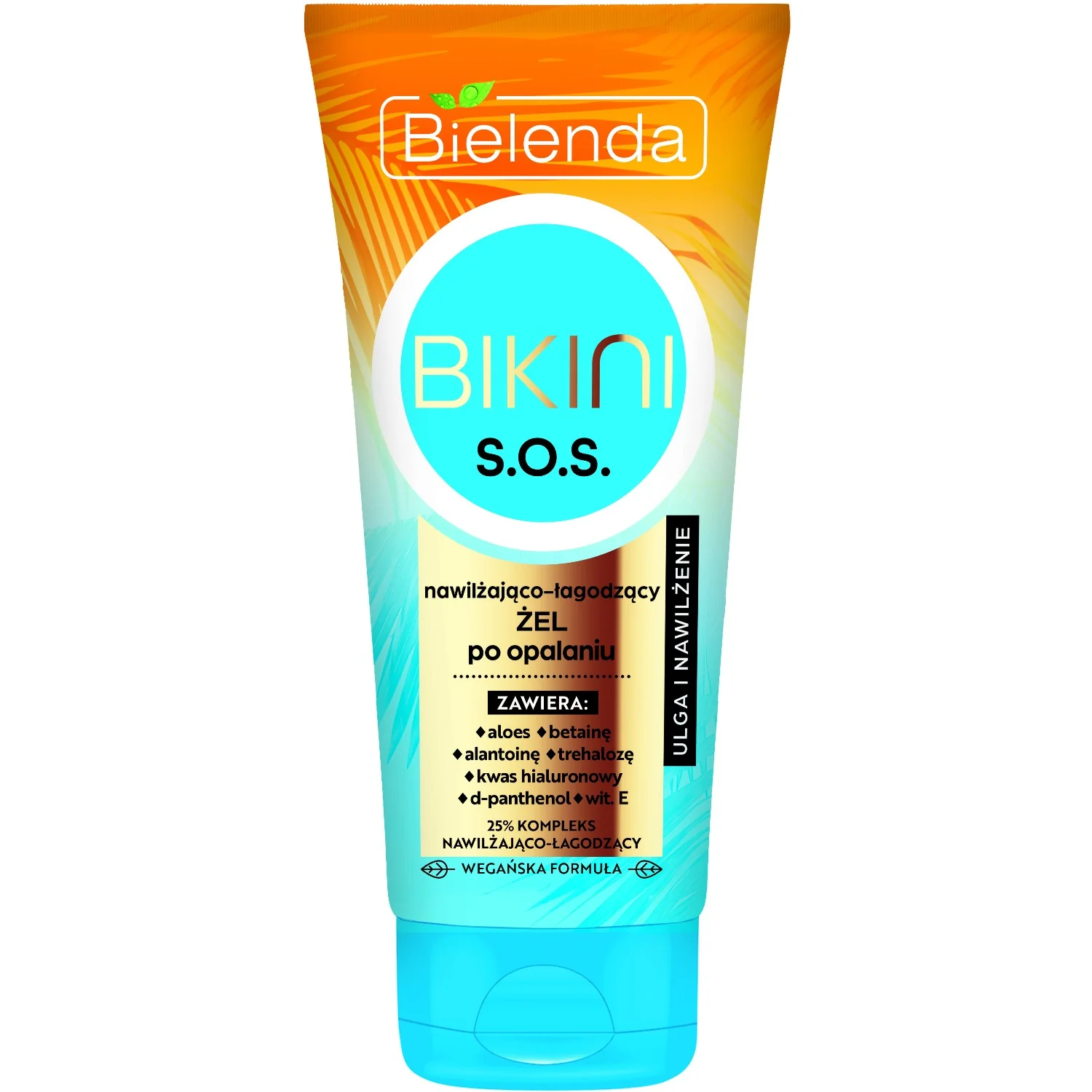 Bielenda Bikini, nawilżająco-łagodzący żel po opalaniu SOS, 150 ml