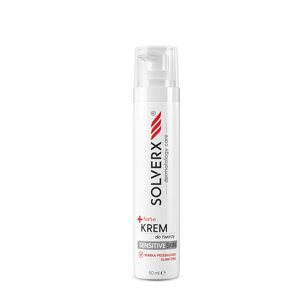 Solverx Sensitive Skin Forte, krem do twarzy, 50 ml