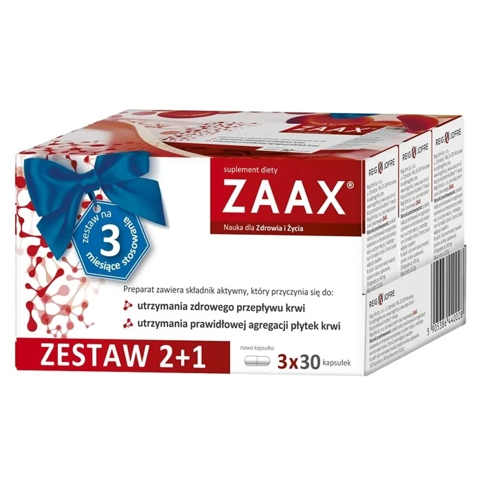 ZAAX, 3x30 kapsułek