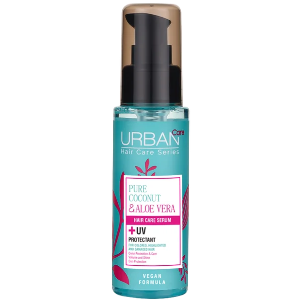 Urban Care Pure Coconut & Aloe Vera serum do pielęgnacji włosów farbowanych, rozjaśnianych i zniszczonych, 75 ml