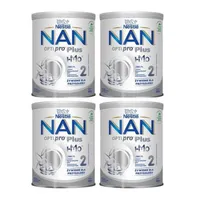 Nan Optipro Plus 2 HM-O. mleko modyfikowane dla niemowląt powyżej 6. miesiąca, 4 x 800g