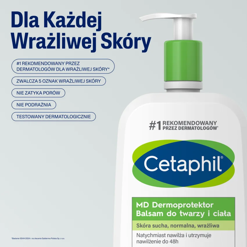 Cetaphil MD Dermoprotektor Balsam do twarzy i ciała, 1000 ml