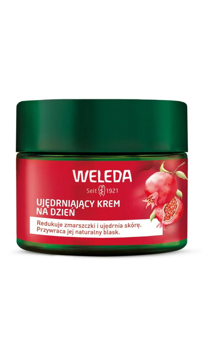 Weleda, ujędrniający krem na dzień z granatem i peptydami maca, 40 ml