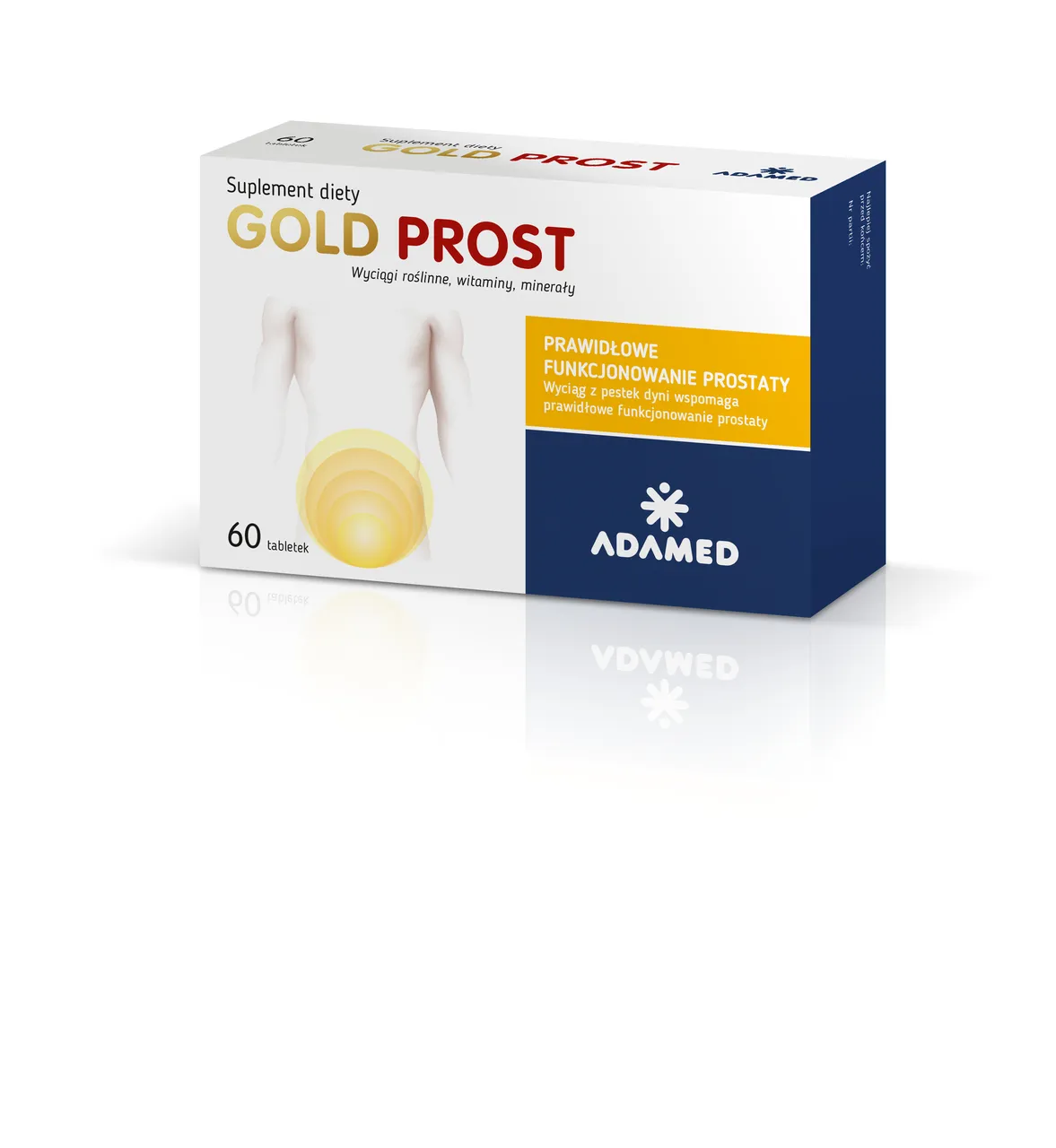 Gold Prost, suplement diety, 60 tabletek