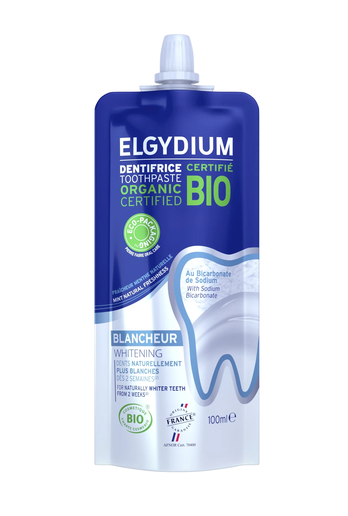 Elgydium Bio, wybielająca pasta do zębów, 100 ml