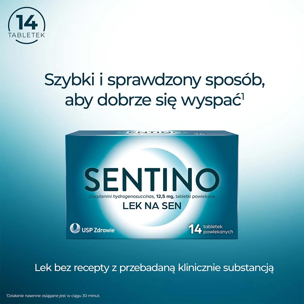 Sentino 12,5 mg, 14 tabl powlekanych