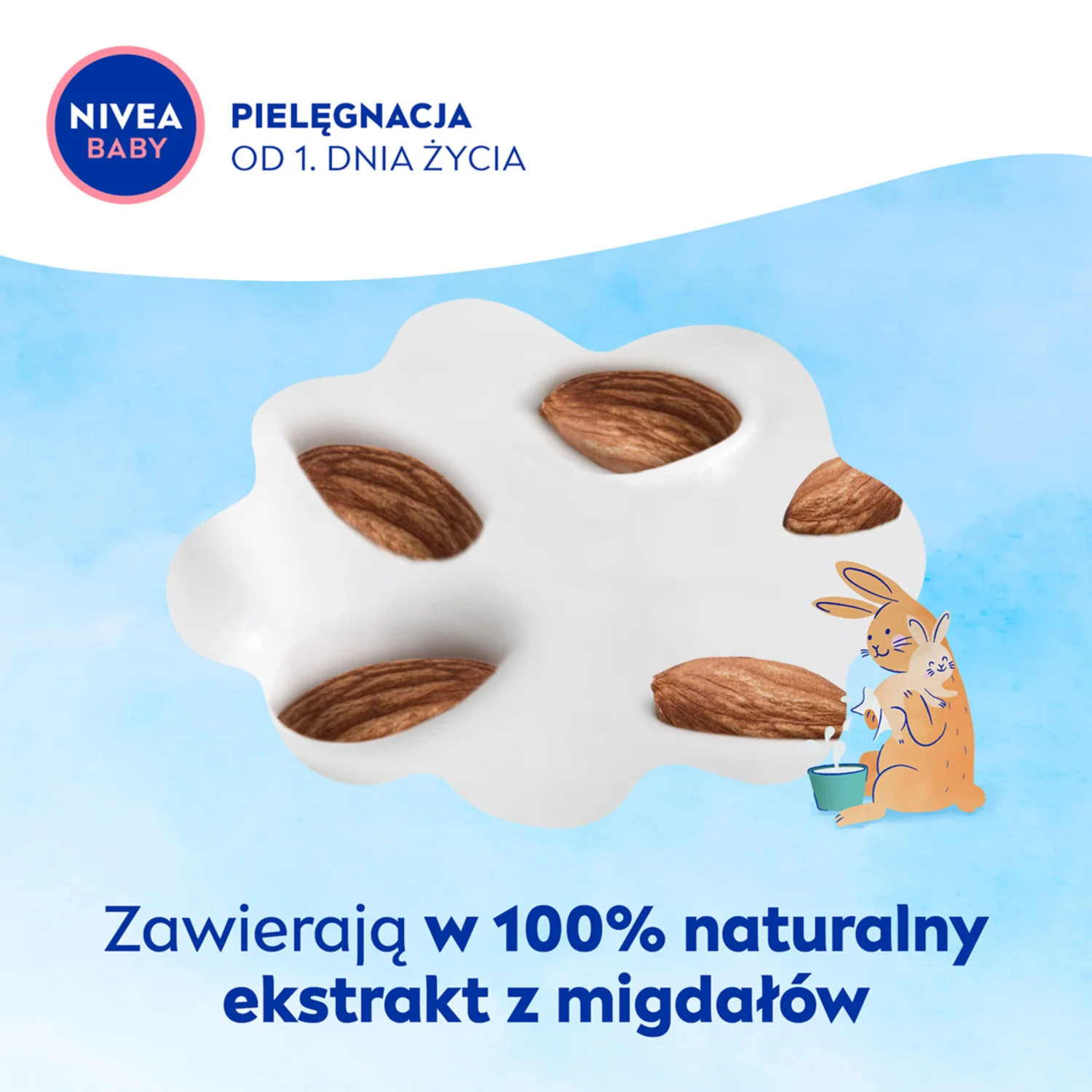 Nivea Baby chusteczki nawilżane Pure Water 57 szt.