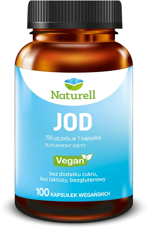 Naturell Jod, 100 kapsułek