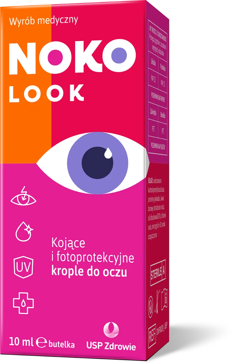 Noko Look, krople do oczu, 10 ml