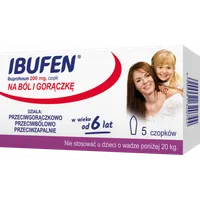 Ibufen, 200 mg, 5 czopków