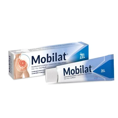 Mobilat (0,2 g+1,0 g+2,0 g)/100 g, żel, 50 g