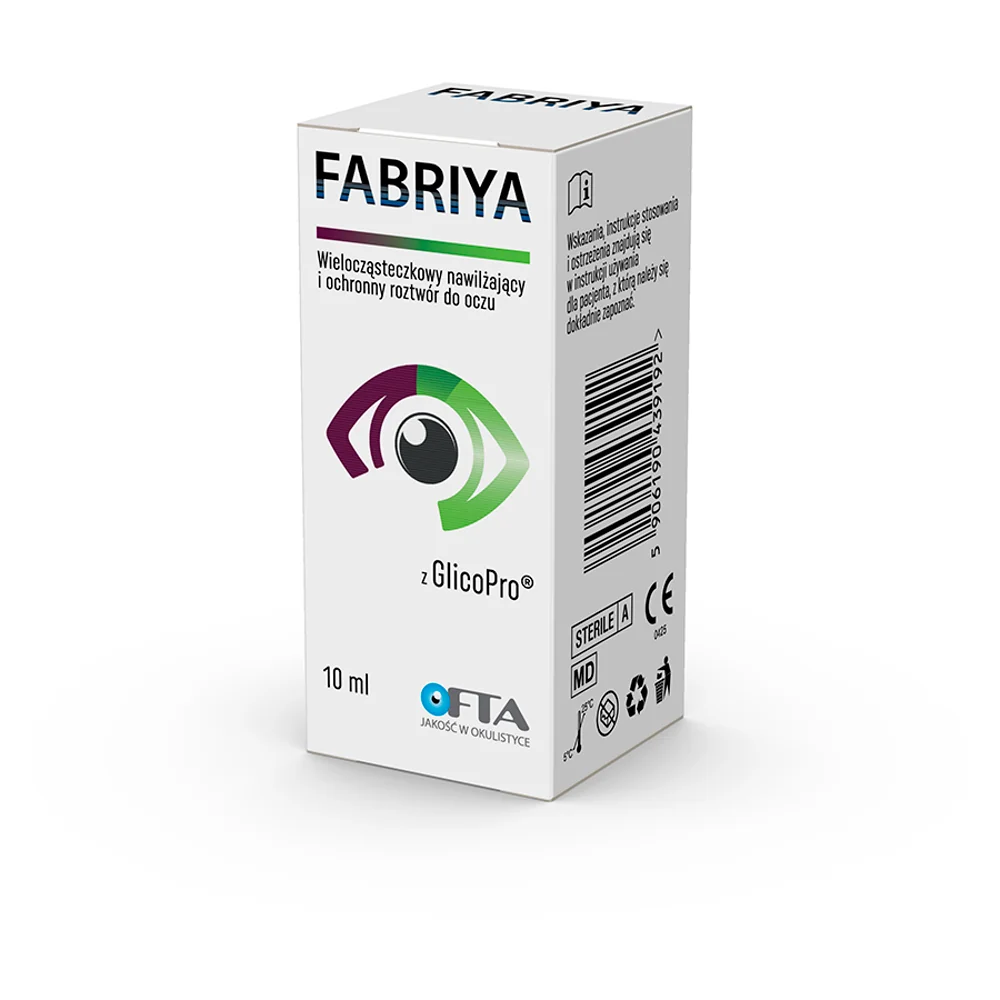 Fabriya, krople do oczu, roztwór, 10ml