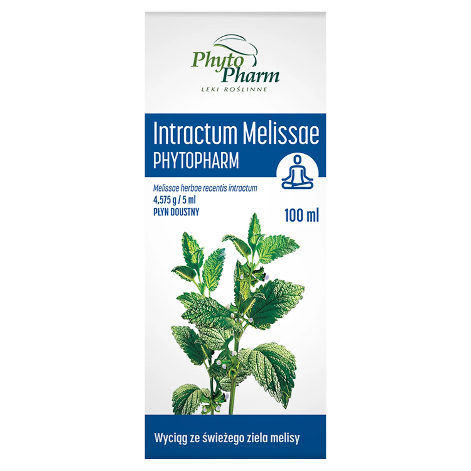 Intractum Melissae Phytopharm, 4,575 g/5 ml, płyn doustny, 100 ml