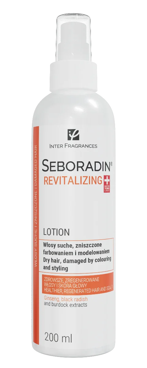 Seboradin, Regenerujący lotion do włosów suchych i zniszczonych, 200 ml