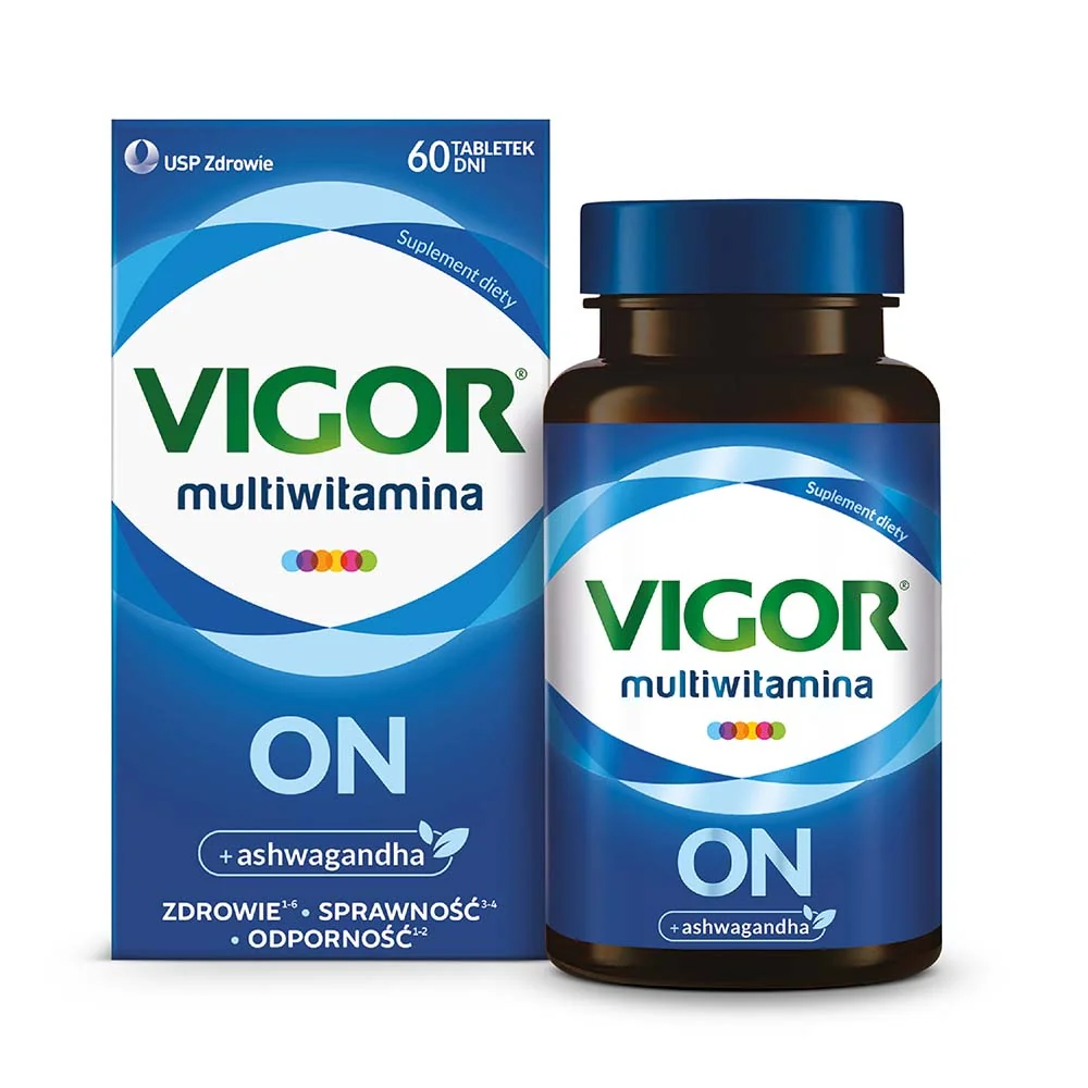 Vigor Multiwitamina ON, suplement diety, 60 tabletek