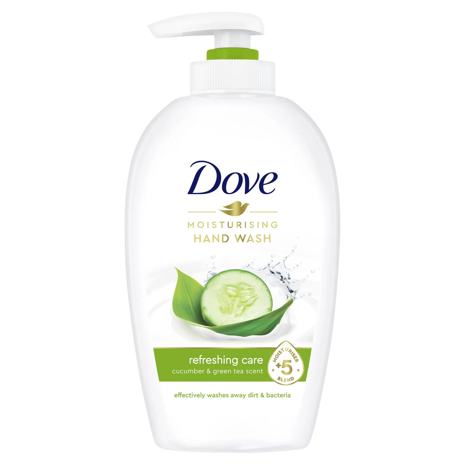 Dove Cucumber & Green Tea Scent pielęgnujące mydło w płynie, 250 ml