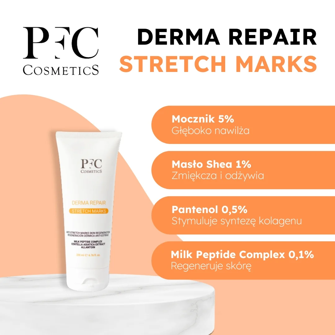 PFC Derma Repair Stretch Marks krem do ciała, 200 ml