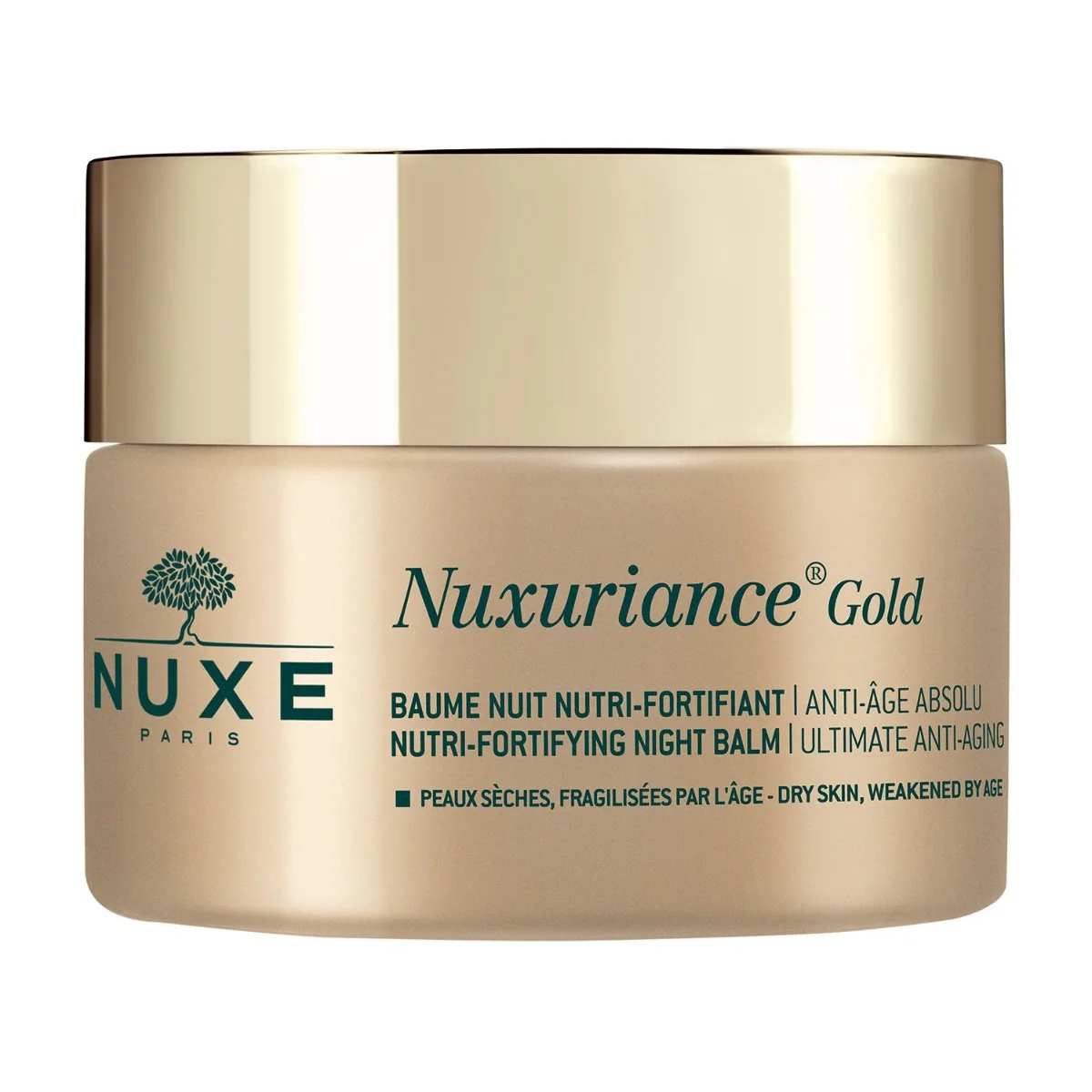 Nuxe Nuxuriance Gold, odżywczy balsam wzmacniający na noc, 50 ml