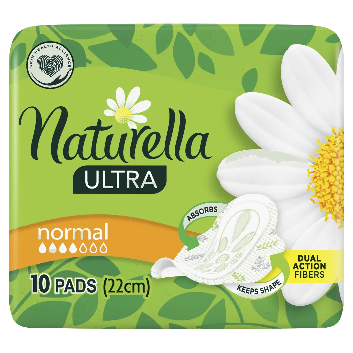 Naturella Ultra Normal podpaski ze skrzydełkami, 10 szt.
