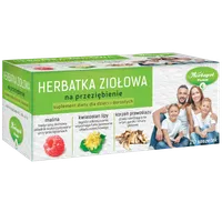 Herbatka ziołowa na przeziębienie, suplement diety, 20 saszetek