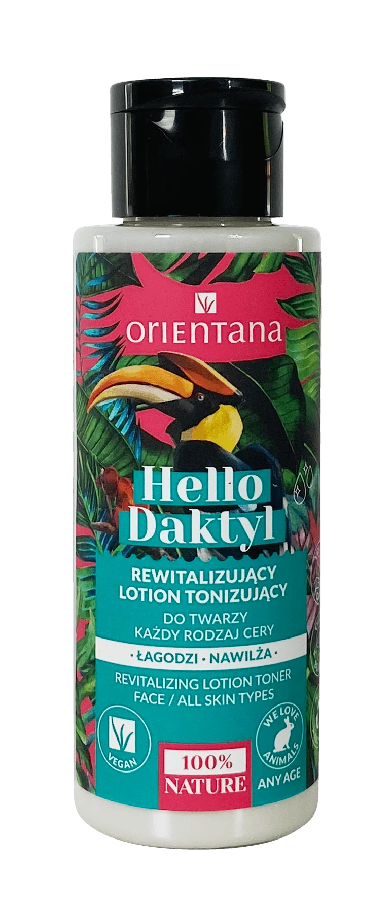 Orientana Hello Daktyl, Rewitalizujący lotion tonizujący, 100 ml