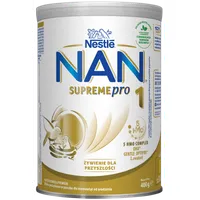 Nestle Nan SupremePro 1 HM-O Mleko początkowe w proszku dla niemowląt od urodzenia, 400 g