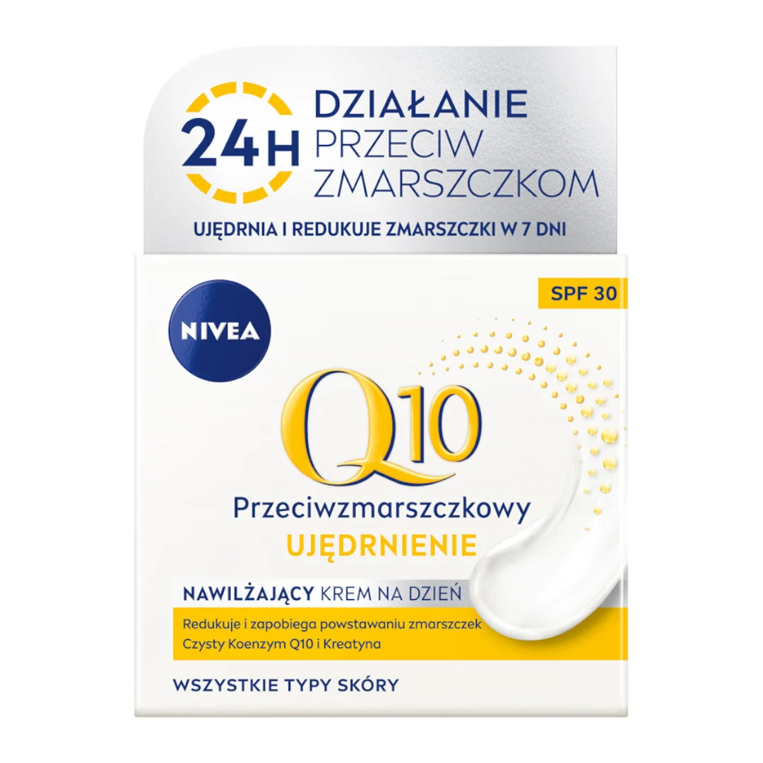 Nivea Q10 Ujędrnienie przeciwzmarszczkowy krem na dzień SPF 30, 50 ml