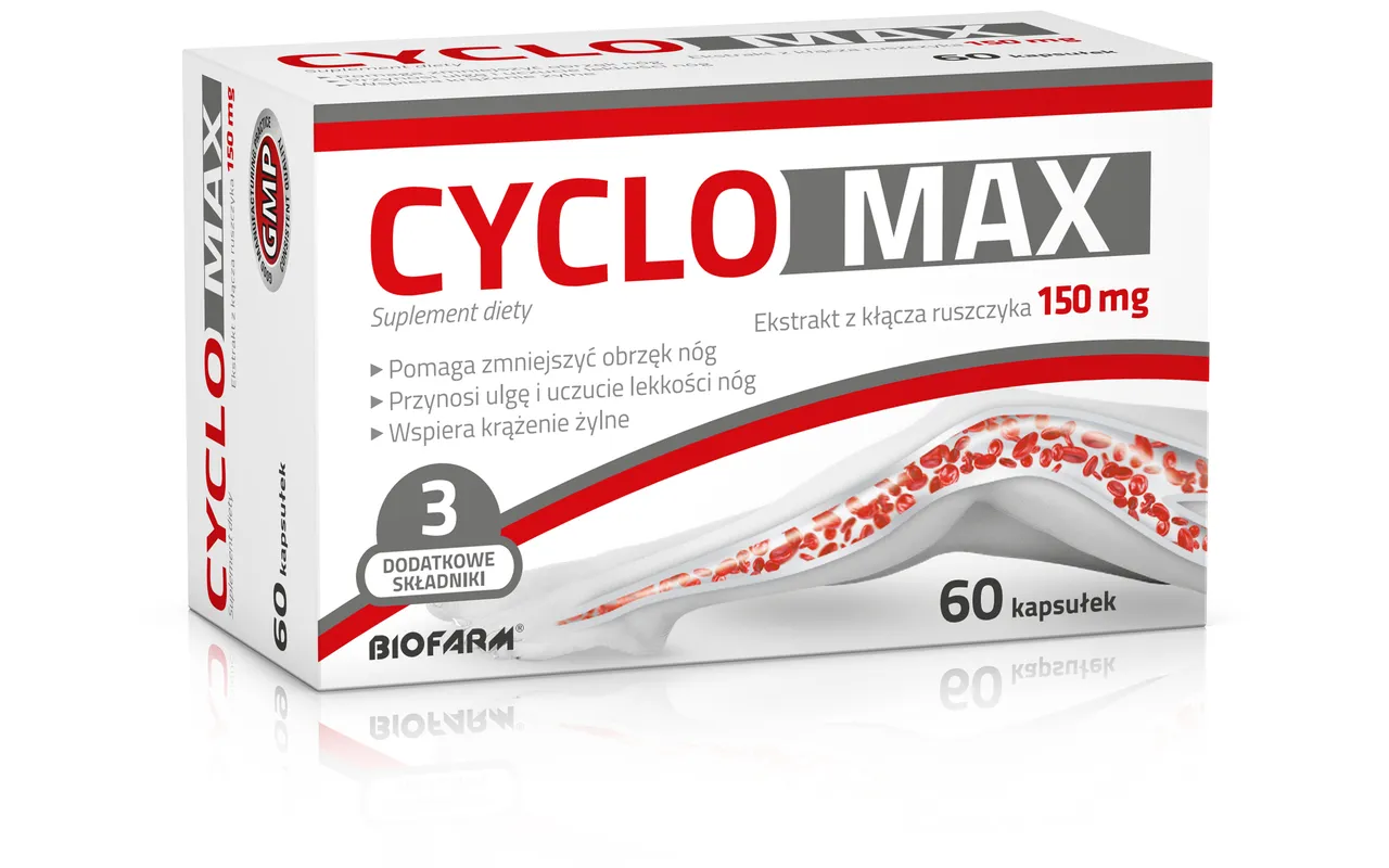 Cyclomax, suplement diety, 60 kapsułek