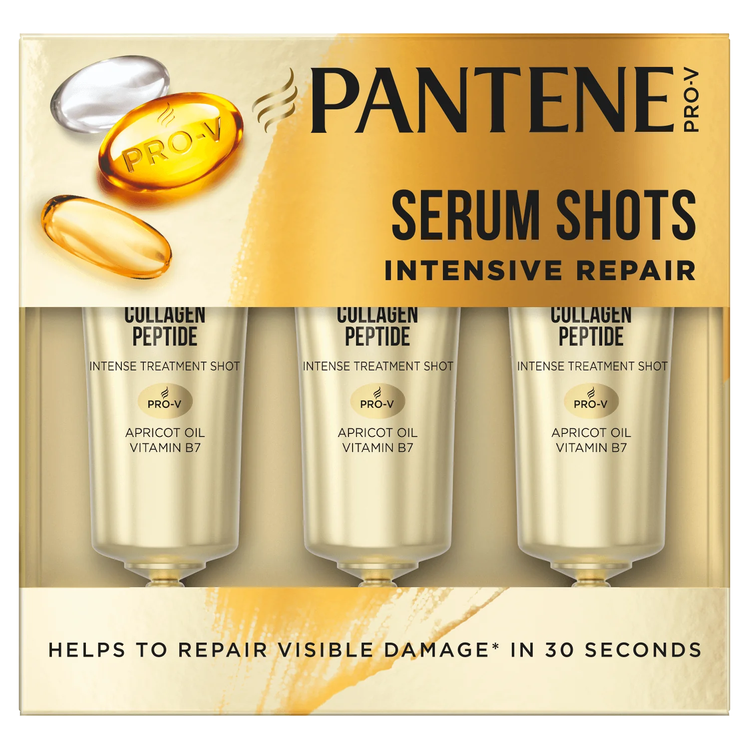 Pantene Pro-V Intensive Repair, Serum w ampułkach, 3x15 ml