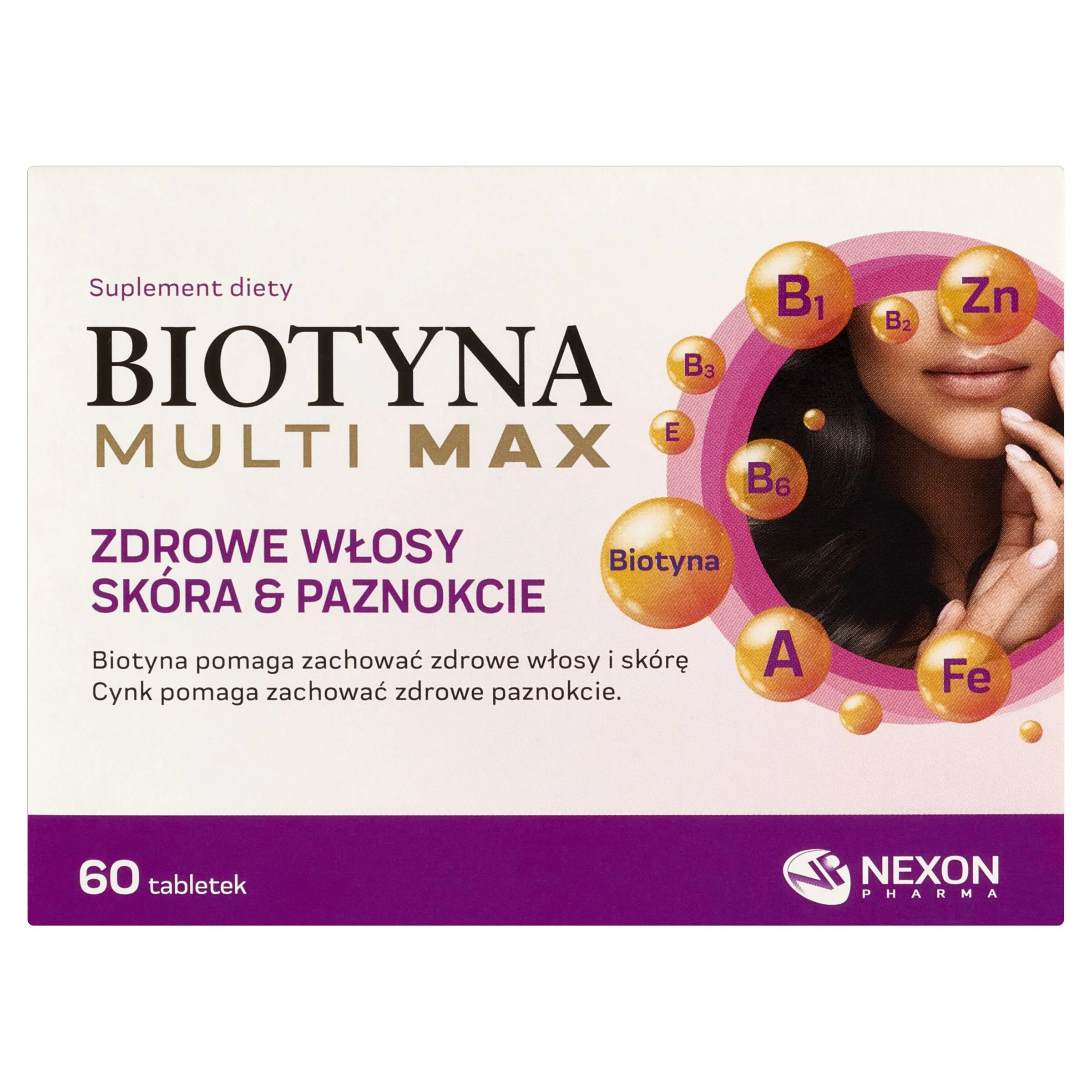 Biotyna Multi Max, 60 tabletek