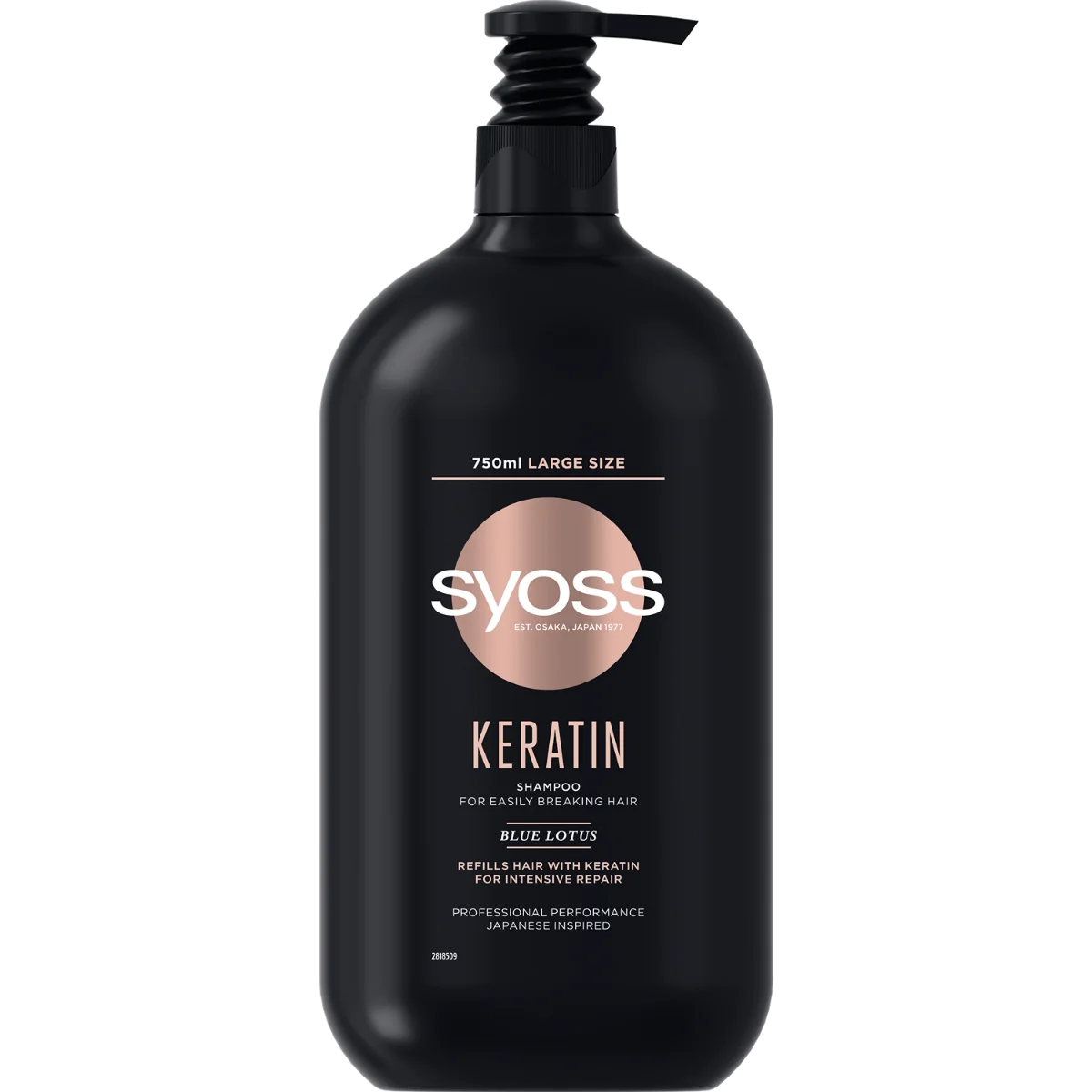 Syoss Keratin, szampon do włosów osłabionych i łamliwych, 750 ml