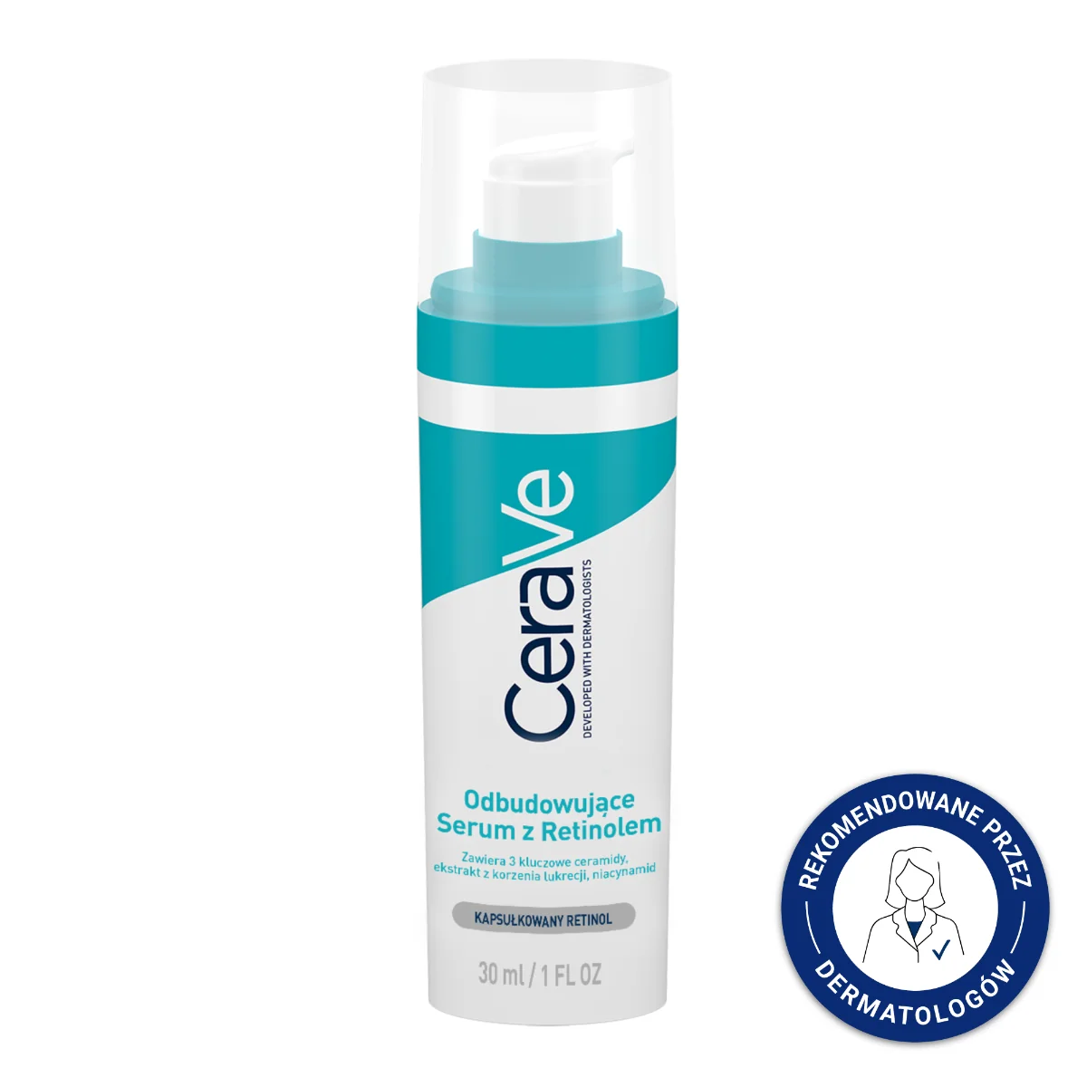 CeraVe, odbudowujące serum z retinolem, 30 ml