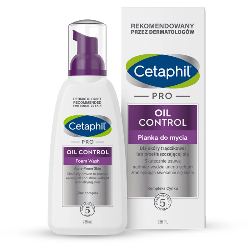 Cetaphil Pro Oil Control pianka do mycia, 236 ml