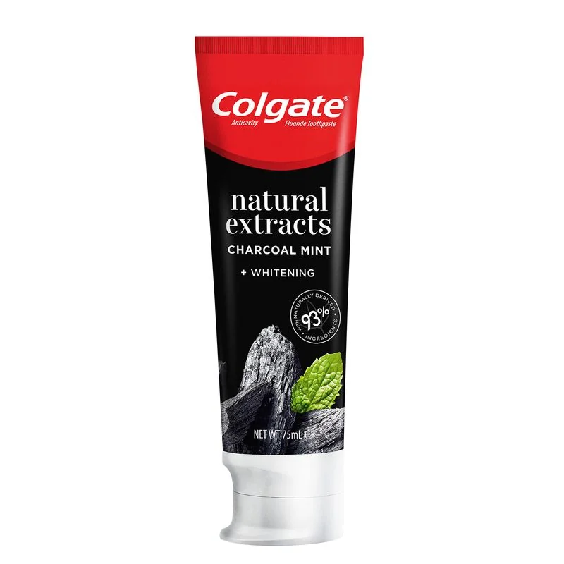 Colgate Natural Extracts Charcoal + White, pasta do zębów, 75 ml