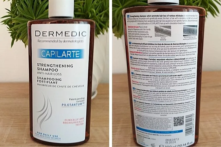 szampon wzmacniający Dermedic Caplilarte