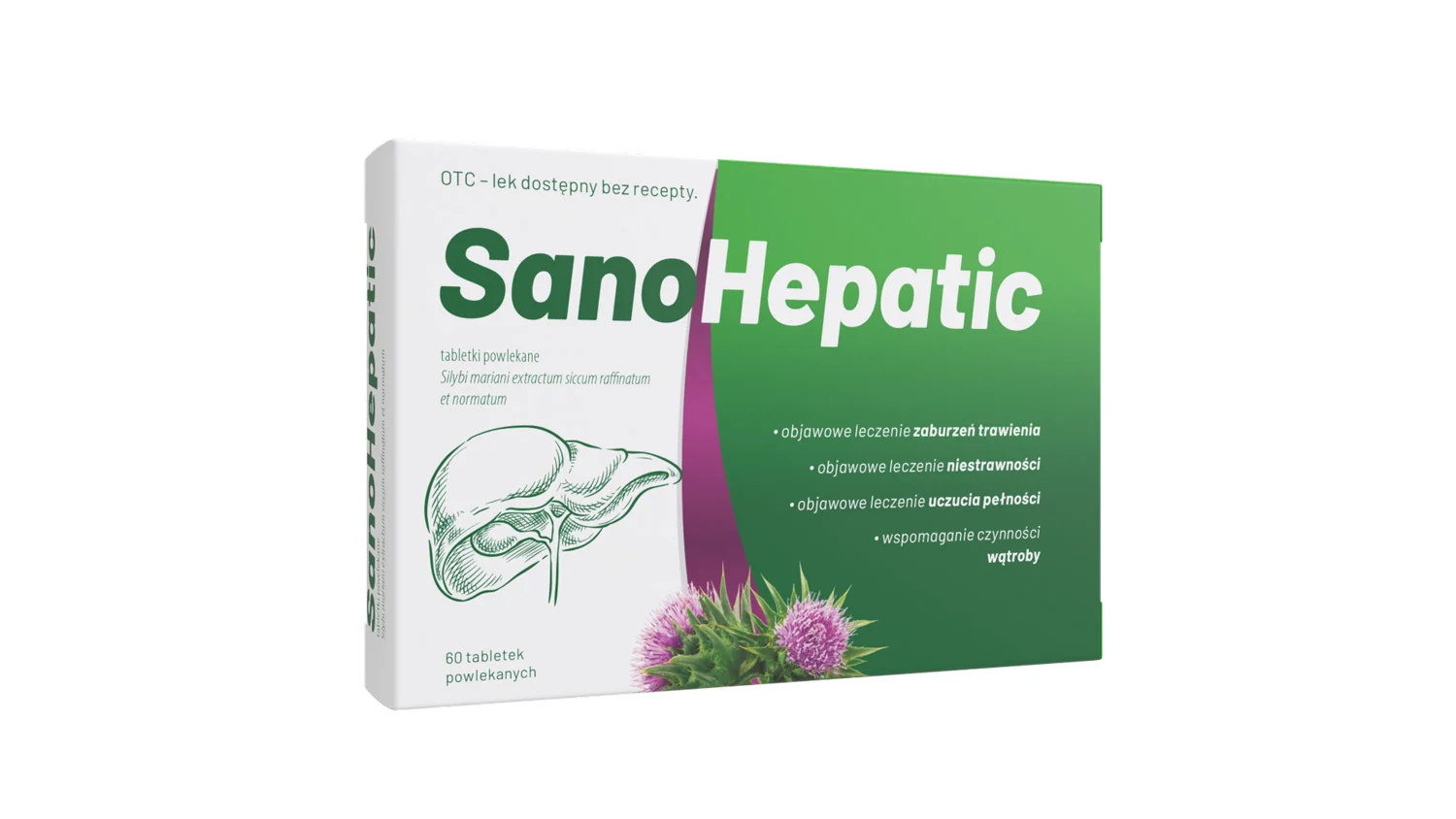 SanoHepatic, 60 tabletek powlekanych