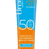 Lirene Sun, nawilżający krem ochrony do twarzy SPF50+, 40 ml