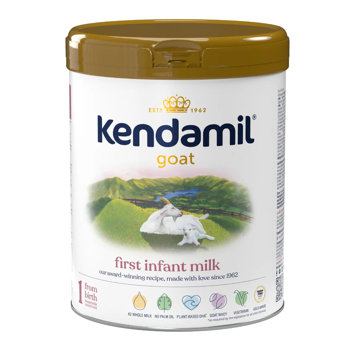 Kendamil Goat, kozie mleko początkowe 1, 800 g