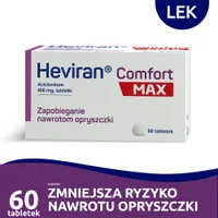 Heviran Comfort MAX, 400 mg, 60 tabletek