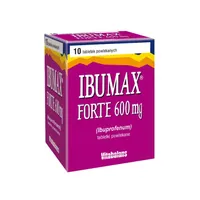 Ibumax Forte, 600mg, 10 tabletek powlekanych