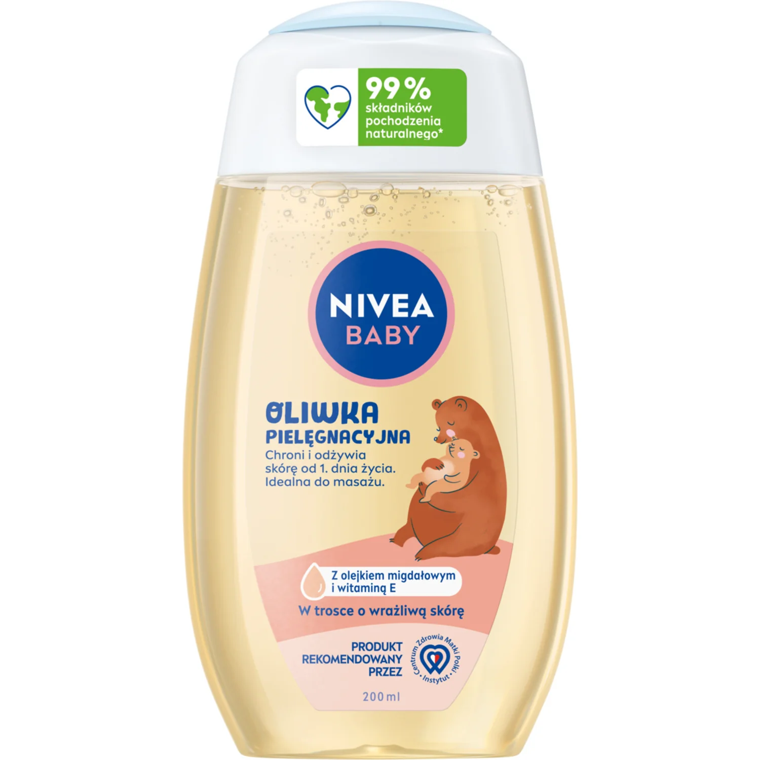 Nivea Baby oliwka pielęgnacyjna, 200 ml