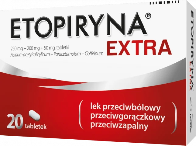 Etopiryna Extra, 20 tabletek