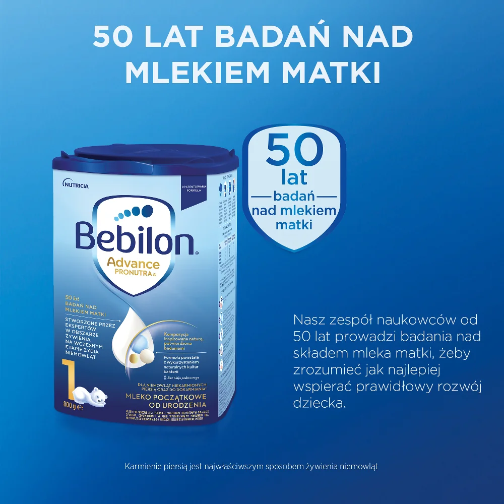 Bebilon Pronutra-Advance 1 mleko początkowe od urodzenia, 800 g