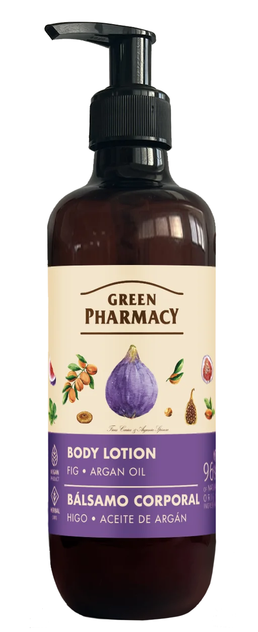 Green Pharmacy, balsam do ciała, Olejek Figowy i Agranowy , 400 ml