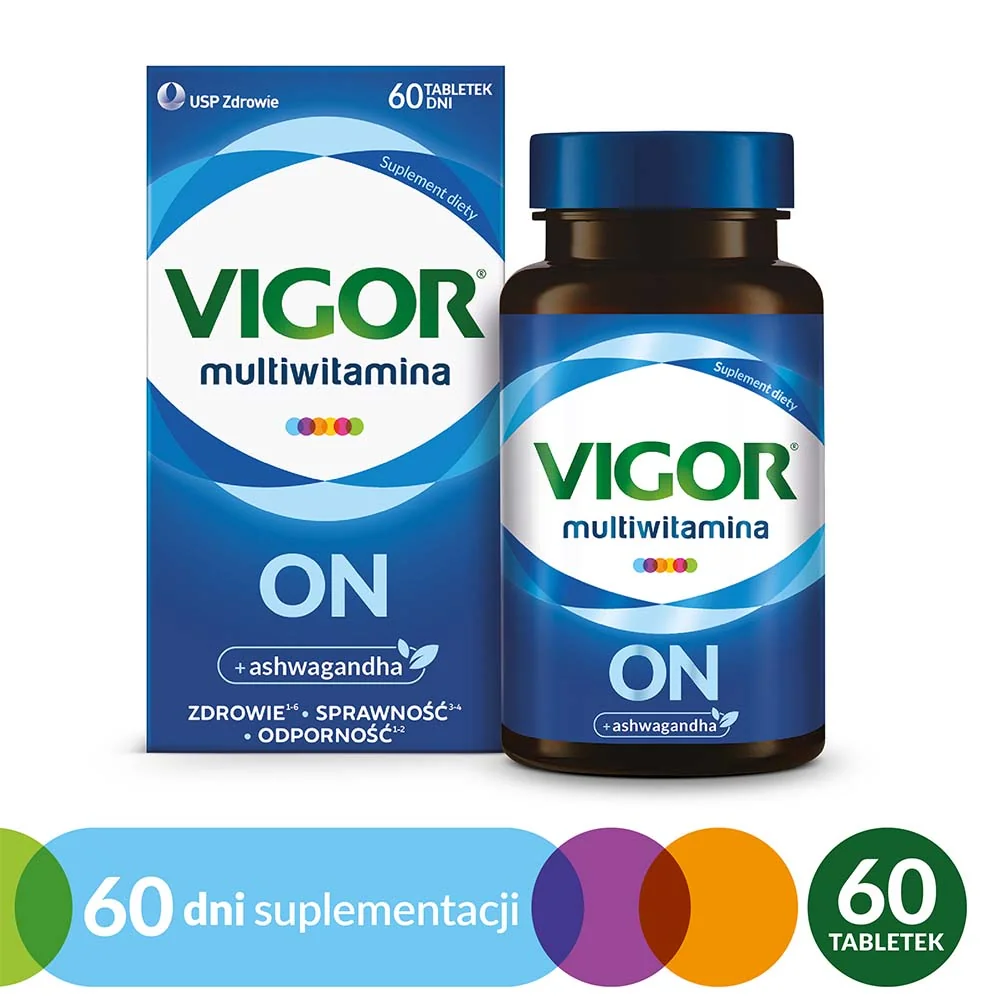 Vigor Multiwitamina ON suplement diety, 60 tabletek