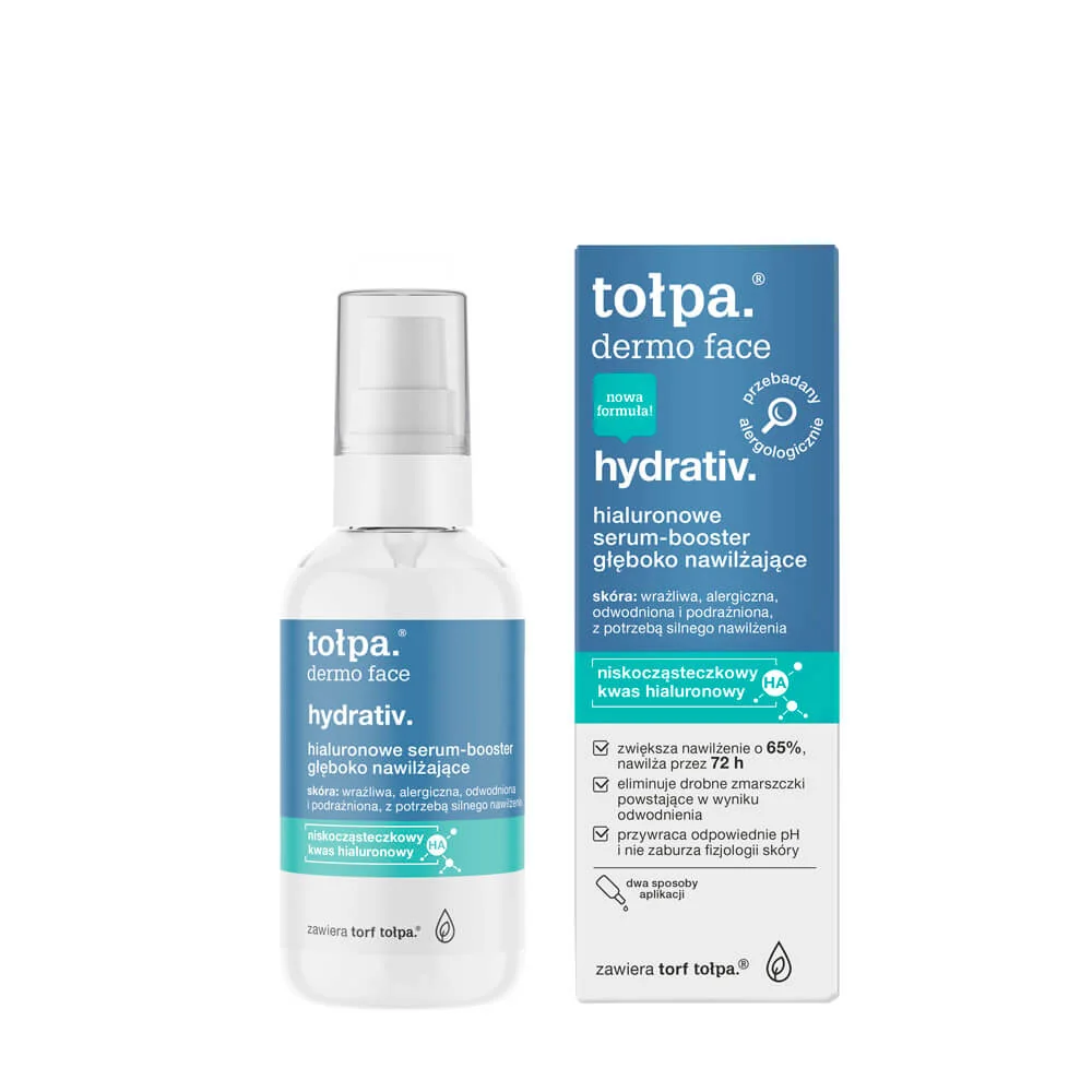 Tołpa Dermo Face, Hydrativ, głęboko nawilżające serum-booster, 75ml