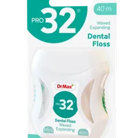 Pro32 Dental Floss Waxed Expanding Dr.Max, nić dentystyczna, 40 m, 1 sztuka