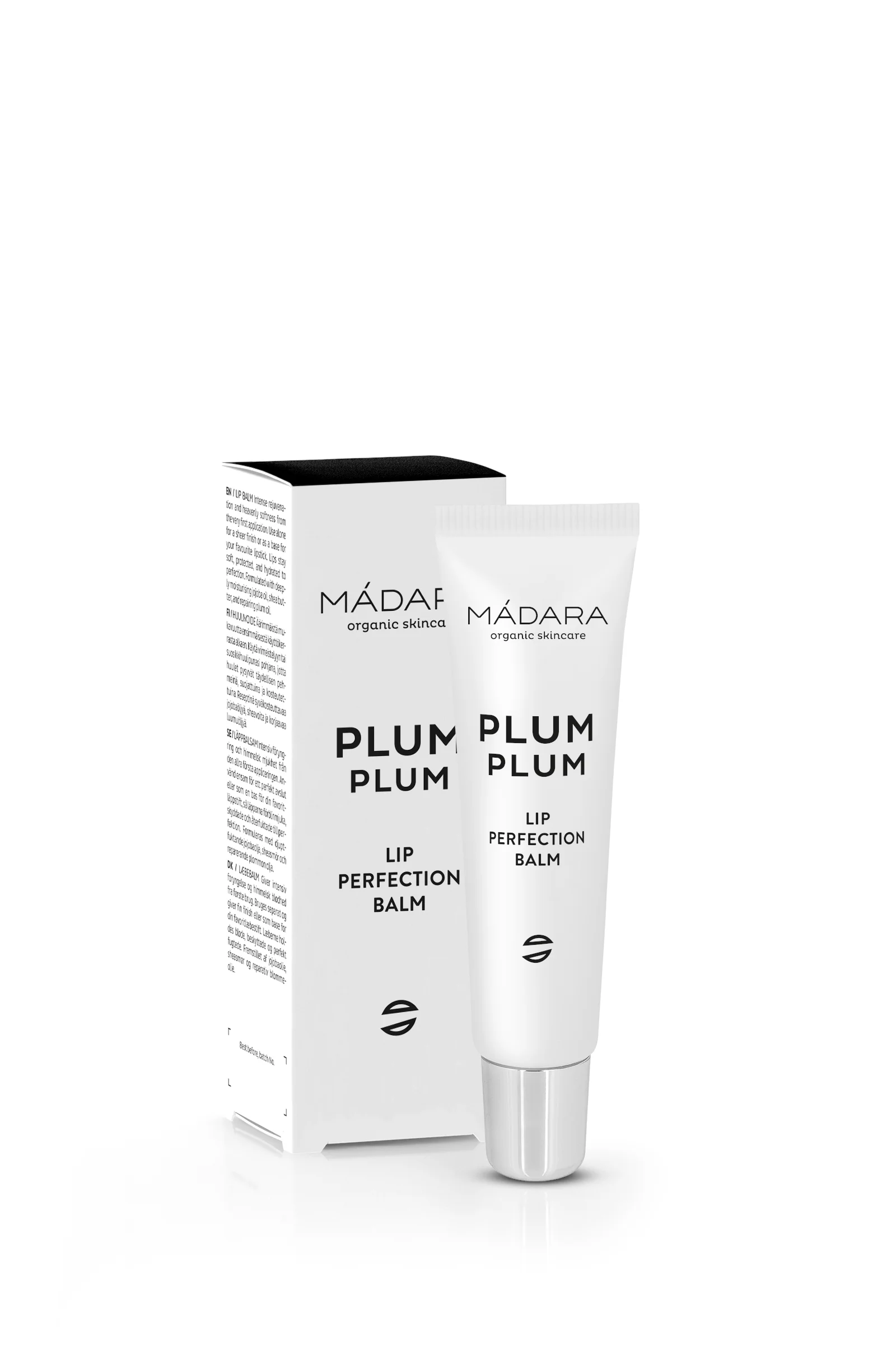 MÁDARA Plum Plum Lip Perfection, balsam do ust, 15 ml